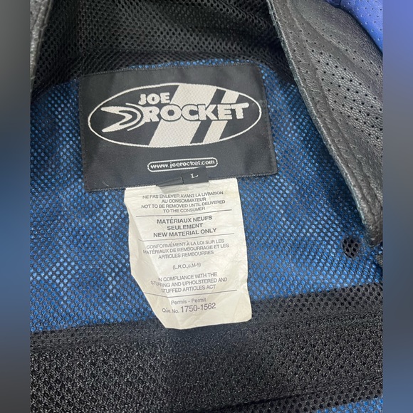 Joe Rocket Motorcycle Biker Racing Padded Heavy Duty Jacket and matching gloves - Picture 3 of 6